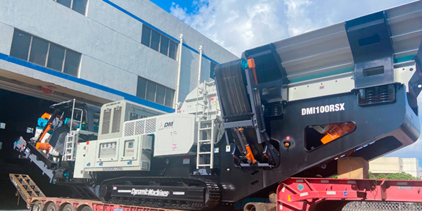 【東蒙快報(bào)】火速發(fā)貨！上海東蒙DMI-100RSX發(fā)往客戶前方，助力客戶砂石骨料項(xiàng)目